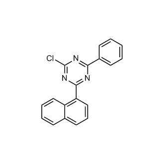 2-Chloro-4-(naphthalen-1-yl)-6-phenyl-1,3,5-triazine