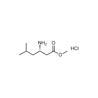 Methyl (S)-3-amino-5-methylhexanoate hydrochloride