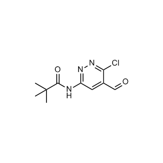 N-(6-Chloro-5-formylpyridazin-3-yl)pivalamide