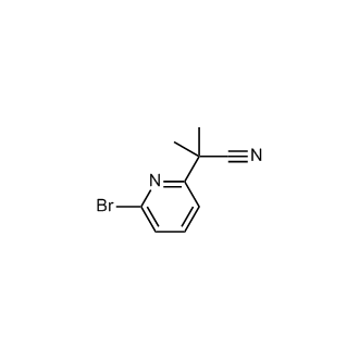 2-(6-Bromopyridin-2-yl)-2-methylpropanenitrile