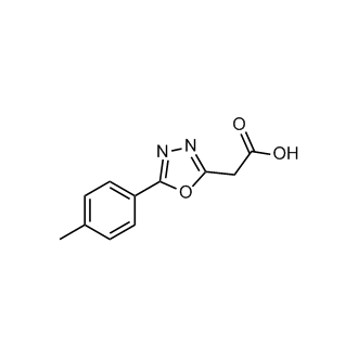 2-(5-(p-Tolyl)-1,3,4-oxadiazol-2-yl)acetic acid