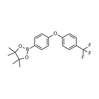 4,4,5,5-Tetramethyl-2-(4-(4-(trifluoromethyl)phenoxy)phenyl)-1,3,2-dioxaborolane