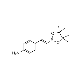 (E)-4-(2-(4,4,5,5-Tetramethyl-1,3,2-dioxaborolan-2-yl)vinyl)aniline