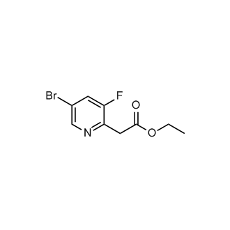 Ethyl 2-(5-bromo-3-fluoropyridin-2-yl)acetate