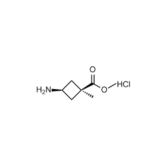 Methyl (1s,3s)-3-amino-1-methylcyclobutane-1-carboxylate hydrochloride