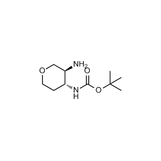 Tert-butyl ((3S,4R)-3-aminotetrahydro-2H-pyran-4-yl)carbamate