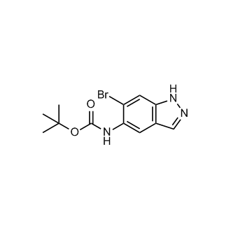 Tert-butyl (6-bromo-1H-indazol-5-yl)carbamate