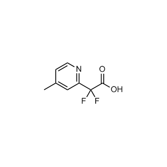 2,2-Difluoro-2-(4-methylpyridin-2-yl)acetic acid