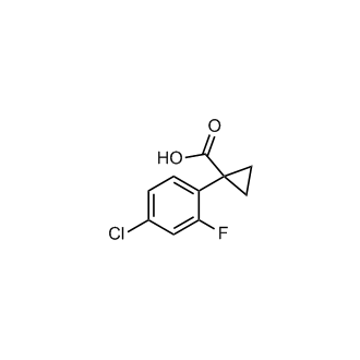1-(4-Chloro-2-fluorophenyl)cyclopropane-1-carboxylic acid