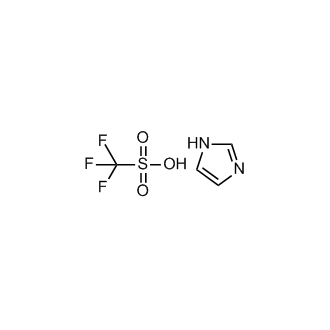 1,1,1-Trifluoro-Methanesulfonic acid  compd. With 1H-imidazole (1:1)