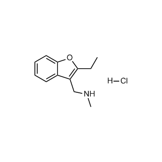 1-(2-Ethylbenzofuran-3-yl)-N-methylmethanamine hydrochloride