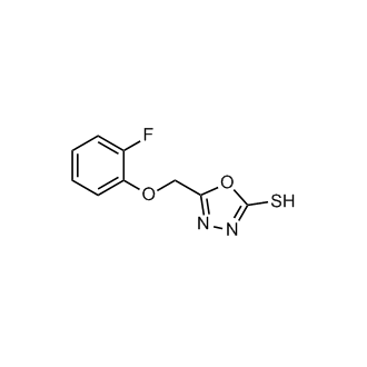 5-((2-Fluorophenoxy)methyl)-1,3,4-oxadiazole-2-thiol