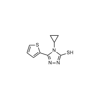4-Cyclopropyl-5-(thiophen-2-yl)-4H-1,2,4-triazole-3-thiol