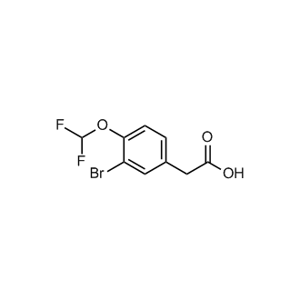 2-(3-Bromo-4-(difluoromethoxy)phenyl)acetic acid