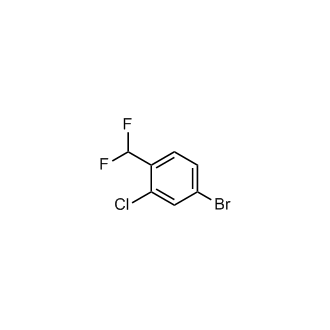 4-Bromo-2-chloro-1-(difluoromethyl)benzene