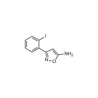 3-(2-Iodophenyl)isoxazol-5-amine