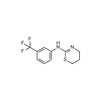 N-(3-(trifluoromethyl)phenyl)-5,6-dihydro-4H-1,3-thiazin-2-amine