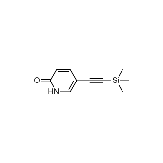 5-((Trimethylsilyl)ethynyl)pyridin-2(1H)-one