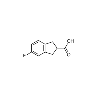 5-Fluoro-2,3-dihydro-1H-indene-2-carboxylic acid
