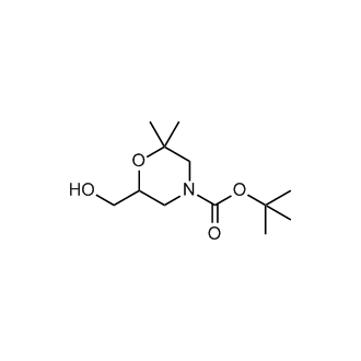 tert-Butyl 6-(hydroxymethyl)-2,2-dimethylmorpholine-4-carboxylate