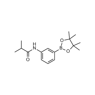 N-(3-(4,4,5,5-tetramethyl-1,3,2-dioxaborolan-2-yl)phenyl)isobutyramide