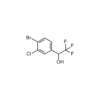 1-(4-Bromo-3-chlorophenyl)-2,2,2-trifluoroethan-1-ol