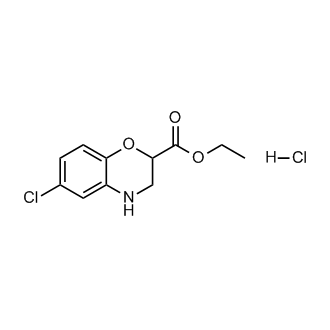 Ethyl 6-chloro-3,4-dihydro-2H-benzo[b][1,4]oxazine-2-carboxylate hydrochloride