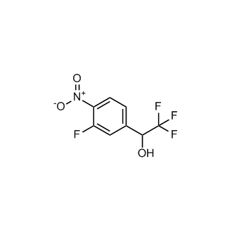 2,2,2-Trifluoro-1-(3-fluoro-4-nitrophenyl)ethan-1-ol