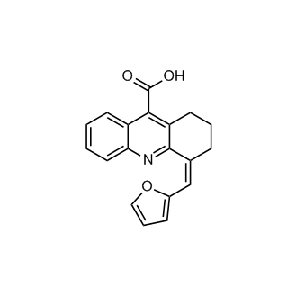 4-(Furan-2-ylmethylene)-1,2,3,4-tetrahydroacridine-9-carboxylic acid