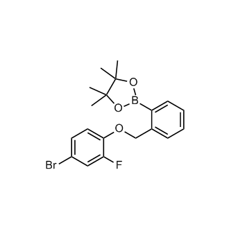 2-(2-((4-Bromo-2-fluorophenoxy)methyl)phenyl)-4,4,5,5-tetramethyl-1,3,2-dioxaborolane
