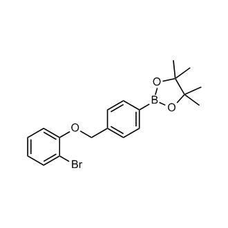 2-(4-((2-Bromophenoxy)methyl)phenyl)-4,4,5,5-tetramethyl-1,3,2-dioxaborolane