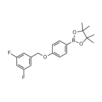 2-(4-((3,5-Difluorobenzyl)oxy)phenyl)-4,4,5,5-tetramethyl-1,3,2-dioxaborolane
