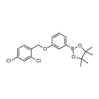 2-(3-((2,4-Dichlorobenzyl)oxy)phenyl)-4,4,5,5-tetramethyl-1,3,2-dioxaborolane
