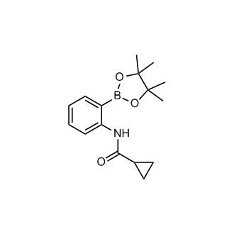 N-(2-(4,4,5,5-tetramethyl-1,3,2-dioxaborolan-2-yl)phenyl)cyclopropanecarboxamide