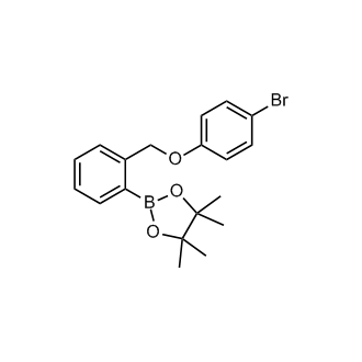 2-(2-((4-Bromophenoxy)methyl)phenyl)-4,4,5,5-tetramethyl-1,3,2-dioxaborolane