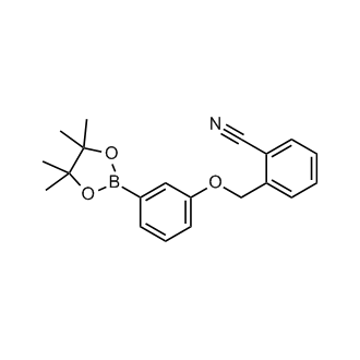 2-((3-(4,4,5,5-Tetramethyl-1,3,2-dioxaborolan-2-yl)phenoxy)methyl)benzonitrile