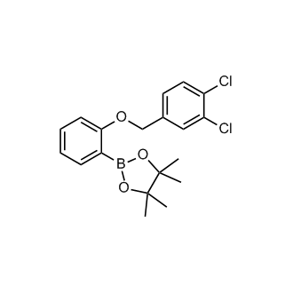 2-(2-((3,4-Dichlorobenzyl)oxy)phenyl)-4,4,5,5-tetramethyl-1,3,2-dioxaborolane