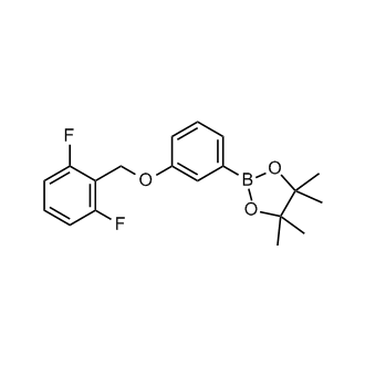 2-(3-((2,6-Difluorobenzyl)oxy)phenyl)-4,4,5,5-tetramethyl-1,3,2-dioxaborolane