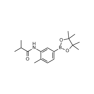 N-(2-methyl-5-(4,4,5,5-tetramethyl-1,3,2-dioxaborolan-2-yl)phenyl)isobutyramide