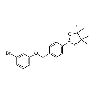 2-(4-((3-Bromophenoxy)methyl)phenyl)-4,4,5,5-tetramethyl-1,3,2-dioxaborolane