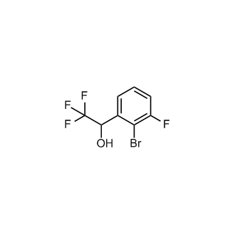 1-(2-Bromo-3-fluorophenyl)-2,2,2-trifluoroethan-1-ol