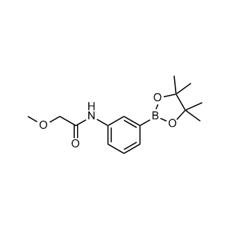2-Methoxy-N-(3-(4,4,5,5-tetramethyl-1,3,2-dioxaborolan-2-yl)phenyl)acetamide