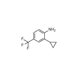 2-Cyclopropyl-4-(trifluoromethyl)aniline