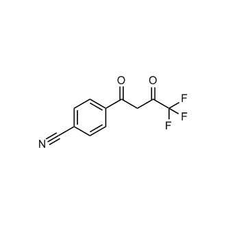 4-(4,4,4-Trifluoro-3-oxobutanoyl)benzonitrile