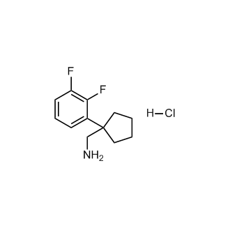 (1-(2,3-Difluorophenyl)cyclopentyl)methanamine hydrochloride