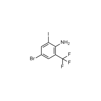 4-Bromo-2-iodo-6-(trifluoromethyl)aniline