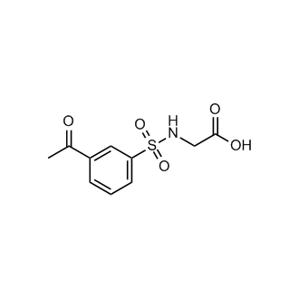 ((3-Acetylphenyl)sulfonyl)glycine