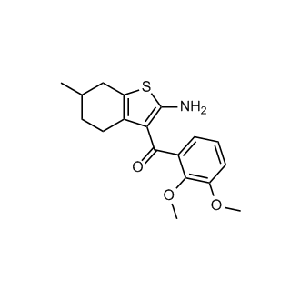 (2-Amino-6-methyl-4,5,6,7-tetrahydrobenzo[b]thiophen-3-yl)(2,3-dimethoxyphenyl)methanone