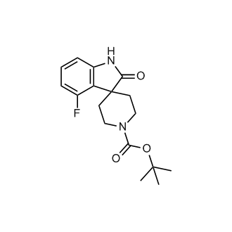 tert-Butyl 4-fluoro-2-oxospiro[indoline-3,4'-piperidine]-1'-carboxylate