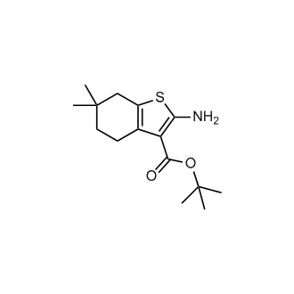 tert-Butyl 2-amino-6,6-dimethyl-4,5,6,7-tetrahydrobenzo[b]thiophene-3-carboxylate